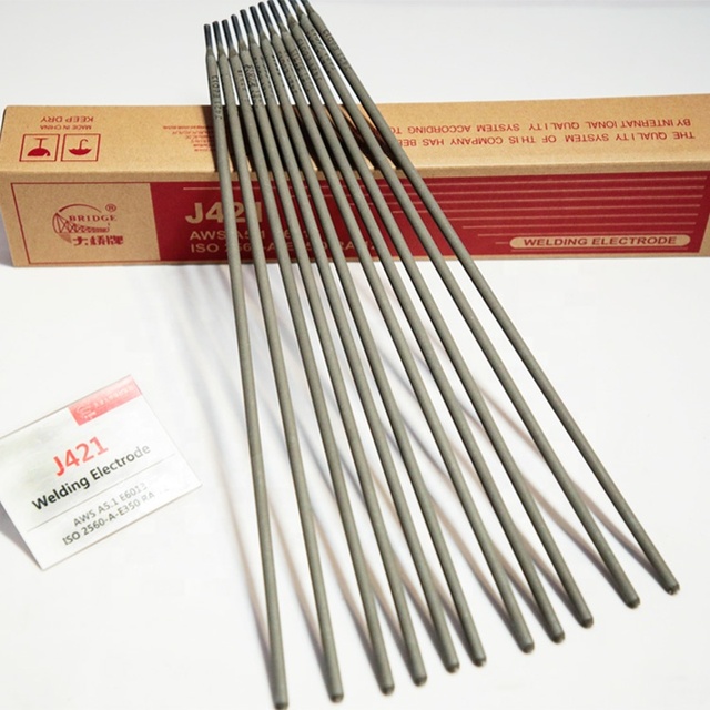 Bridge Brand Welding Electrodes Factory Outlet E6013 Green Weld Rod E6013 Welding Electrode