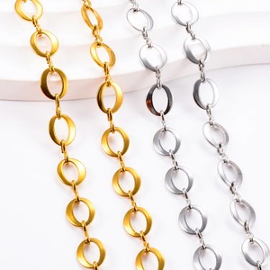 Collier ras du cou en acier inoxydable, chaîne à maillons ronds de 8,2 mm de large, ne ternit pas, étanche, pour hommes et femmes, bijoux tendance - Product Image 2
