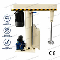 Disperseur à cisaillement élevé DZJX pour le mélange de liquides alimentaires avec acier inoxydable sanitaire 316L et système contrôlé par PLC
