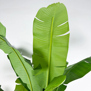 160cm trang trí nhân tạo Cây Chuối với nồi cây xanh cây nhân tạo cho văn phòng trong nhà hiển thị nhà - Product Image 5