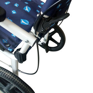 Silla de Ruedas Manual Ligera, Plegable, Ajustable, para Rehabilitación, Uso en Exteriores, Económica, para Discapacitados, Geriátricos y Hospitales - Product Image 6