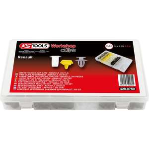 Surtido de clips embellecedores KS TOOLS-Renault, 300 piezas - Product Image 4