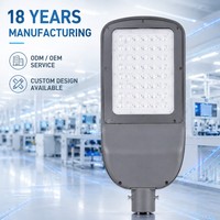 Éclairage routier et autoroutier étanche IP65 JY-G1001 50W 100W 200W, allumage crépusculaire, économie d'énergie