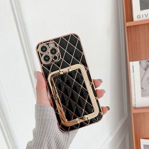 <span class=keywords><strong>Coque</strong></span> de téléphone portable en cuir pu, accessoire avec support en or, pour Samsung S9plus <span class=keywords><strong>s21</strong></span> <span class=keywords><strong>ultra</strong></span> note 20 <span class=keywords><strong>ultra</strong></span> - Product Image 5
