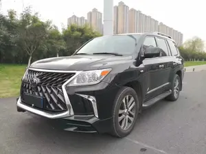 TKZCRST usine LX570 Kit de carrosserie lifting vers les Kits de Conversion de modèle TD pour modèle 2016-On Lexus LX570 mise à niveau pare-chocs lèvres Bodykit