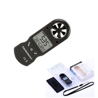 Anémomètre numérique de poche 0-30 m/s compteur de vitesse du vent capteur de vitesse du vent pour drone et surf tir
