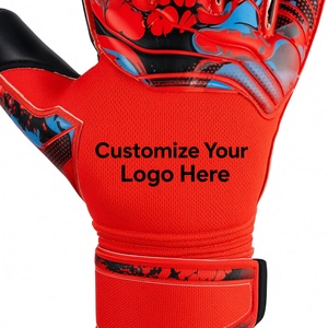 Hot Sale Professional Breathable Leather Goalkeeper Gloves for Football <b>Soccer</b> Protection - Product Image 2