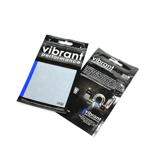 Personnalisé imprimé ziplock trois côtés scellé sac accessoires dynamique performance sacs d'emballage avec fenêtre - Product Image 2