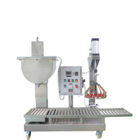 Machines de remplissage de liquide antidéflagrant semi-automatique Machine de remplissage de pesage quantitatif de seau en plastique de peinture acrylique de bidon en métal