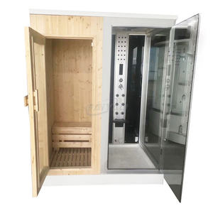 Fabricant de sauna Foshan Sauna personnel <span class=keywords><strong>Douche</strong></span> à vapeur Combiner Cabinet Sauna <span class=keywords><strong>Hammam</strong></span> Combo - Product Image 4