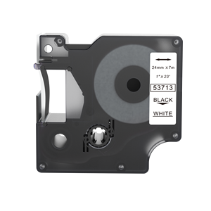 Compatible D1 53713 S0720930 Cinta de etiquetas negra sobre blanca de 24mm para DYMO Labelwriter 450 Duo 450D <span class=keywords><strong>500TS</strong></span> - Product Image 4