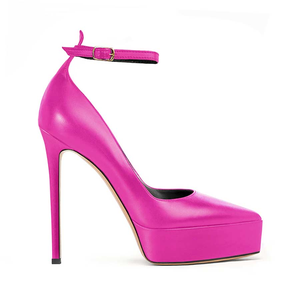 2026 Sexy <span class=keywords><strong>Décolleté</strong></span> in Pelle Rossa con Cinturino alla Caviglia, Tacchi a Spillo 14 CM, Scarpe da Ballo Stile Formale, <span class=keywords><strong>Décolleté</strong></span> con <span class=keywords><strong>Tacco</strong></span> da Donna - Product Image 6