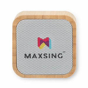 Bamboo Bluetooth <strong>Speaker</strong> With <strong>Wireless</strong> Charging Charger Customized Eco-friendly Gifts Environmentally Products - Product Image 5