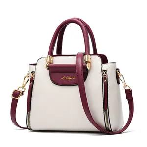 2023 Новая модная контрастная цветная эластичная складная сумка с большой вместимостью, модные сумки через плечо