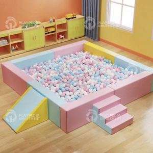 Ensemble de jeux souples de haute qualité, <span class=keywords><strong>piscine</strong></span> à balles personnalisée pour enfants, <span class=keywords><strong>piscine</strong></span> à balles colorée pour enfants, aire de jeux intérieure, fosse à balles - Product Image 2
