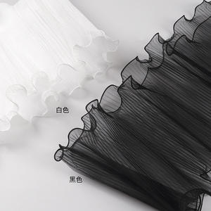 Hilo ondulado Overlock de doble cara, embalaje de regalo de flores, hilo de malla, tienda de flores, materiales de embalaje y suministros, hilo de malla - Product Image 3