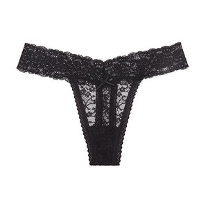Slip in Pizzo a Vita Bassa, Biancheria Intima Senza Cuciture in Nylon, Taglie S/M/L/<span class=keywords><strong>XL</strong></span>/XXL, per Uso Quotidiano - Product Image 2