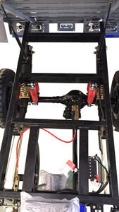 Mlongmotorized पेट्रोल इंजन 150cc ट्राइक के लिए लोडर स्पेयर पार्ट्स मॉडल HPF-4000three पहिया के साथ कार्गो Tricycle - Product Image 6