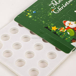 Petites bouteilles Joyeux Noë<span class=keywords><strong>l</strong></span> personnalisées Liqueur Whisky Gin Boissons <span class=keywords><strong>Calendrier</strong></span> <span class=keywords><strong>de</strong></span> <span class=keywords><strong>l</strong></span>'<span class=keywords><strong>Avent</strong></span> Boîte cadeau aveugle avec trous <span class=keywords><strong>de</strong></span> ligne <span class=keywords><strong>de</strong></span> déchirure - Product Image 5