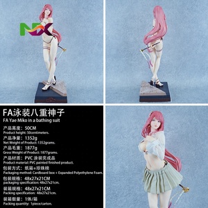Figura de <span class=keywords><strong>Anime</strong></span> de Yae Miko en Traje de Baño, Modelo de Estatua para Decoración y Colección, Venta al por Mayor - Product Image 4