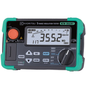 Multímetro Original KEW 3552BT para Pruebas de Aislamiento/Continuidad Digital con IP65 y 1 Año de Garantía - Product Image 4