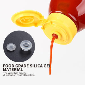 ขวดพลาสติกใสสำหรับบรรจุซอส ขนาด 500 มล. แบบบีบ สำหรับซอสพริก - Product Image 5