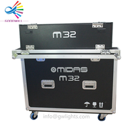 Boîtier de transport hydraulique étanche et ignifuge pour console de mixage Midas M32