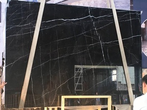 Piano di Lavoro in Pietra Naturale BOTON STONE, Superficie Lucidata in Marmo <span class=keywords><strong>Nero</strong></span> Marquina - Product Image 3