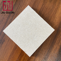 Panneau en silicate de calcium renforcé de fibres, résistant à l'humidité, blanc, 600x600, 4 mm, personnalisé, pour plafond commercial, panneau en ciment
