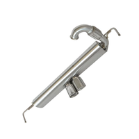 Sistema de Escape Catback para Mercedes Benz Smart W453 453 1.0 0.9T 2015-2019, Silenciador de Acero Inoxidable de Alto Rendimiento para Carreras