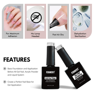 Fzn Nail Prep Kit axit miễn phí mồi và dehydrator chất lỏng, Nail Salon Starter Kit, nhanh khô và bán lẻ sẵn sàng, mẫu miễn phí OEM ODM - Product Image 3