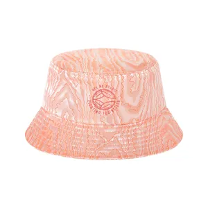 Competitive Price Cool Printed Girl Bucket Hats Embroidered Logo Stain Women Bucket Hat