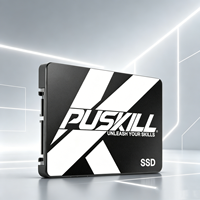 Unidad de Estado Sólido (SSD) SATA3 de 2.5 Pulgadas PUSKILL con Tecnología Anti-Vibración, Unidad Flash Estable para Computadoras de Oficina y Domésticas