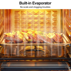 <span class=keywords><strong>Freidora</strong></span> <span class=keywords><strong>de</strong></span> <span class=keywords><strong>aire</strong></span> <span class=keywords><strong>de</strong></span> vapor para electrodomésticos inteligentes <span class=keywords><strong>de</strong></span> <span class=keywords><strong>30</strong></span> <span class=keywords><strong>litros</strong></span>, menú preestablecido 100, aceite para hornear francés cuadrado eléctrico Visible, uso doméstico - Product Image 5