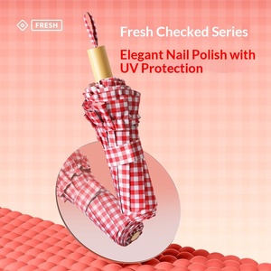 Parapluie Vintage Frais à Carreaux et Dentelle, Double Usage Soleil/Pluie, Protection Solaire et <span class=keywords><strong>Anti</strong></span>-<span class=keywords><strong>UV</strong></span> pour Étudiants, Vente en Gros - Product Image 3