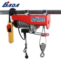 Nouveau palan électrique à câble métallique BADA 200/400 kg, moteur AC 750 W, capacité de levage, construction métallique, pour hôtels