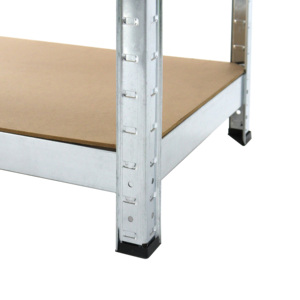 Station d'étagère industrielle sans boulon à 5 niveaux, à usage moyen, 20 pièces, vente en gros - Product Image 4