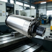 Eje de Rodamiento Eléctrico para Máquina CNC de Tallado y Rectificado, Velocidad Programable, Aumento de Diámetro Variable, 350-380V