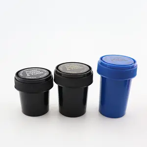 Hot sales smell proof plastic tube food storage PET press down and turn open CR tubes custom