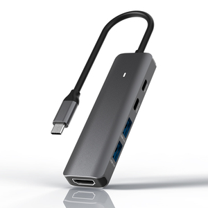 Nouveau <span class=keywords><strong>hub</strong></span> <span class=keywords><strong>usb</strong></span> 5 en 1 Type C station d'accueil mignon mini <span class=keywords><strong>hub</strong></span> <span class=keywords><strong>usb</strong></span> type-c 4K HD 60Hz <span class=keywords><strong>usb</strong></span> 3.0 <span class=keywords><strong>hub</strong></span> station d'accueil pour ordinateur portable 4K - Product Image 2