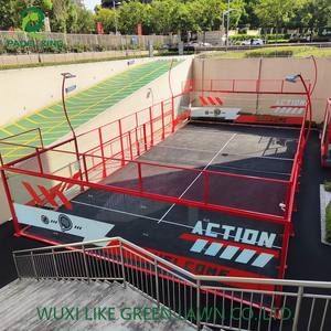 Court de tennis de padel panoramique <span class=keywords><strong>WPT</strong></span> anti-rouille à usage PK-05 de longue durée - Product Image 1