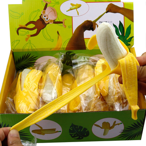 Jouet anti-stress souple en forme de banane – Jouet amusant et original à décoller avec des fils, pour soulager le stress, pour unisexe, à partir de 14 ans - Product Image 3