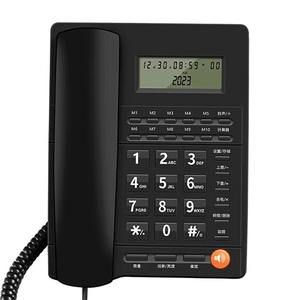 Téléphone Filaire de Bureau ou Domestique avec Haut-Parleur et Identification de l'Appelant, Poste Téléphonique <span class=keywords><strong>Simple</strong></span>, Robuste et Économique pour Chambres d'Hôtel - Product Image 4