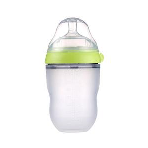 Produits d'alimentation pour bébés sans BPA de qualité alimentaire 2024, biberons en silicone originaux pour l'<span class=keywords><strong>allaitement</strong></span>, biberons en silicone pour bébés - Product Image 2