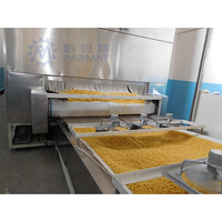 Ligne de production automatique multifonctionnelle de pâtes et de macaronis PARMAT, 1 tonne par heure, machine à pâtes sèches à coupe courte à grande échelle