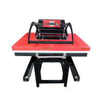 Máquina de Prensa de Calor Manual de Gran Formato, 80x100cm, Nueva Impresora Plana para Sublimación Digital en Camisetas