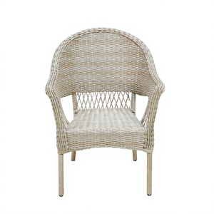 Fauteuil d'appoint élégant et tendance pour patio en corde – Chaise de balcon robuste et imperméable - Product Image 1
