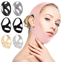 Sangle de maintien respirante pour le menton, stabilisateur de compression maxillaire anti-respiration buccale, aide à l'alignement facial pour le sommeil et contre le ronflement