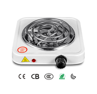 Mini plaque chauffante électrique, cuisinière électrique, plaques de cuisson électriques en métal, chauffe-aliments 1000W, contrôle de la température, pas une plaque électrique, cuisson JL