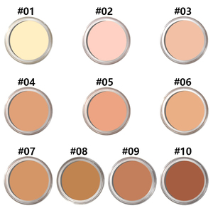 Corrector Impermeable de Marca Privada, Maquillaje Cremoso para Pieles Oscuras, Base de Cobertura Total de Larga Duración - Product Image 3
